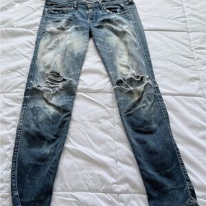 Trendy Distressed Skinny Jeans for Women